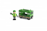 Brio Игровой набор " Грузовой вагон с машинистом " / 2 элемента