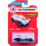 Машинка коллекционная 1:64, Серия MONSTER CARS, B/MNS-003, белый, 1/24/48