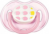 Пустышка Philips Avent "Дизайн" SCF172/13 силиконовая, 0-6 мес. для девочки