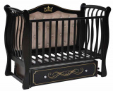 Bambini Moretti Кровать детская Fiore 333 LUX / цвет шоколад