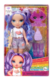 RAINBOW HIGH(Рейнбоу Хай) Кукла Littles Аметист 15 см фиолетовая с аксессуарами
