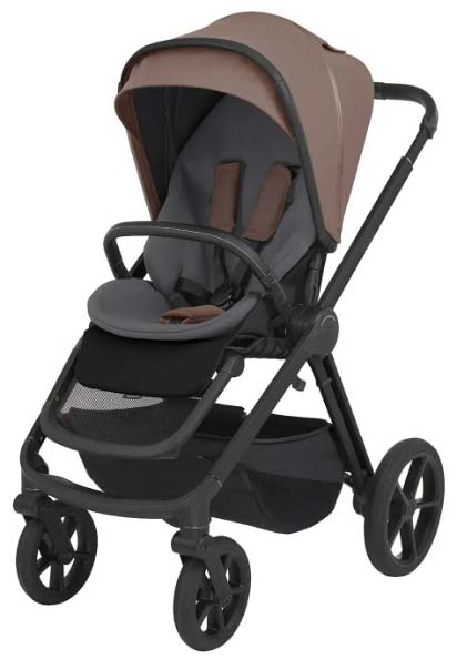 Espiro Коляска 2 в 1 Miloo / цвет sensual sunset (бежево-розовый)