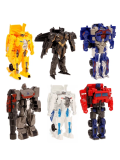 Набор роботов "Автоботы", 6 шт., трансформируются в одно движение