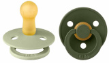 Bibs Набор пустышек Colour, от 18 месяцев: Sage/Hunter Green