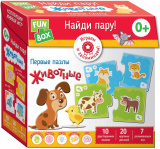 Fun Box Развивающая игра "Найди пару! Животные"