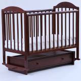 Лель БИ 41 "Кубаночка-5" кровать маятниковая универсальная / цвет орех темный