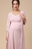 Hunny mammy Комплект для беременных и кормящих 22332, размер 170,176- 100-106 / цвет пудровый-молочный