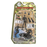 World Peacekeepers Игровой набор "Отряд" 1:18, 3 фигурки, в ассортименте