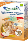Fleur Alpine Каша молочная ячменная со злаками бананом и яблоком, с 6 месяцев, 200 г
