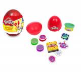 Play doh Набор Необычное яйцо 5 наклеек, паста для лепки, 3 марки, блокнот.