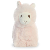 AURORA Игрушка мягкая Лама 15 см / цвет розовый