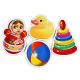 "Умка" Макси-пазл Игрушки (4 детали)
