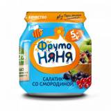 Фрутоняня Пюре из яблок, черной и красной смородины 100гр