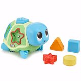 Игрушка развивающая ползающая черепаха-сортер