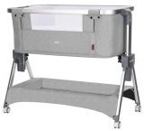 CRL-16402 Кроватка CARRELLO Aria 2в1  (Silver Grey)