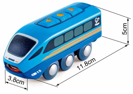 Hape Поезд на батарейках с дистанционным управлением