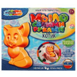 Играем вместе Набор для детского творчества создание мыла для ванны котик Multi Art