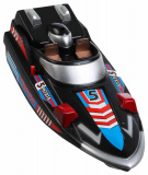 Технодрайв Катер "Турбо" на батарейках / цвет черный