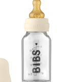 BIBS Бутылочка для кормления Baby Bottle Complete Set - Ivory 110ml