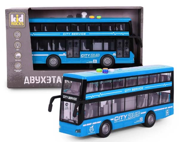 Kid Rocks Игрушка "Автобус" двухэтажный