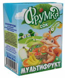 Фрумка Сок Мультифруктовый, с 6 месяцев, 0,2 л
