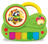 Азбукварик Пианино с огоньками "Крошка Енот"