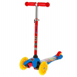 Hot wheels Самокат трехколесный 284631 / цвет красно-синий