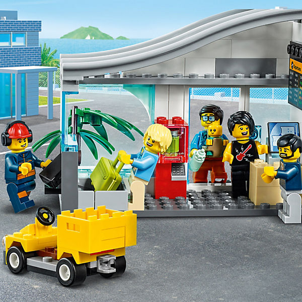 LEGO Конструктор City "Пассажирский самолёт", 669 деталей