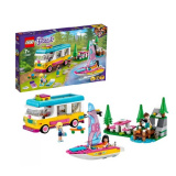 Lego Friends Конструктор "Лесной дом на колесах и парусная лодка"