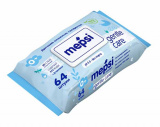 Mepsi Влажные салфетки Gentle Care с клапаном, 64 штуки
