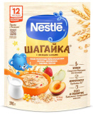 Nestle Каша молочная мультизлаковая яблоко-земляника-персик, с 12 месяцев, 190 г