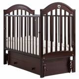 Гандылян Кровать детская "Софи" маятник универсальный / цвет махагон