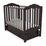 Гандылян Кровать детская "Анастасия" Люкс маятник универсальный / цвет махагон