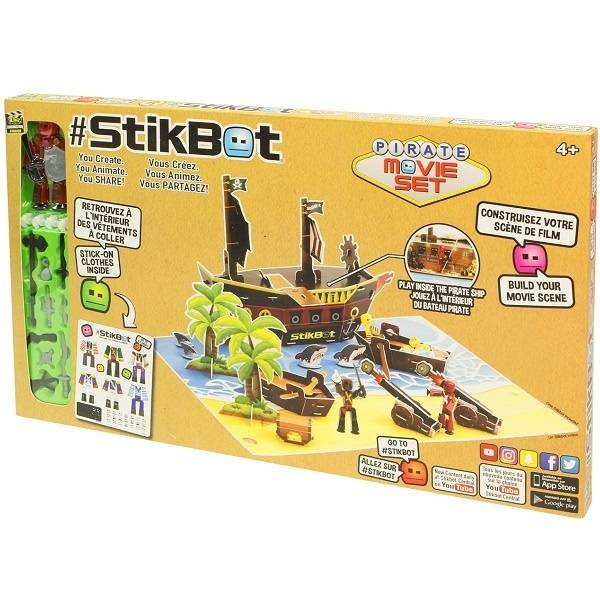Игрушка Stikbot. Набор Пиратский корабль TST623P