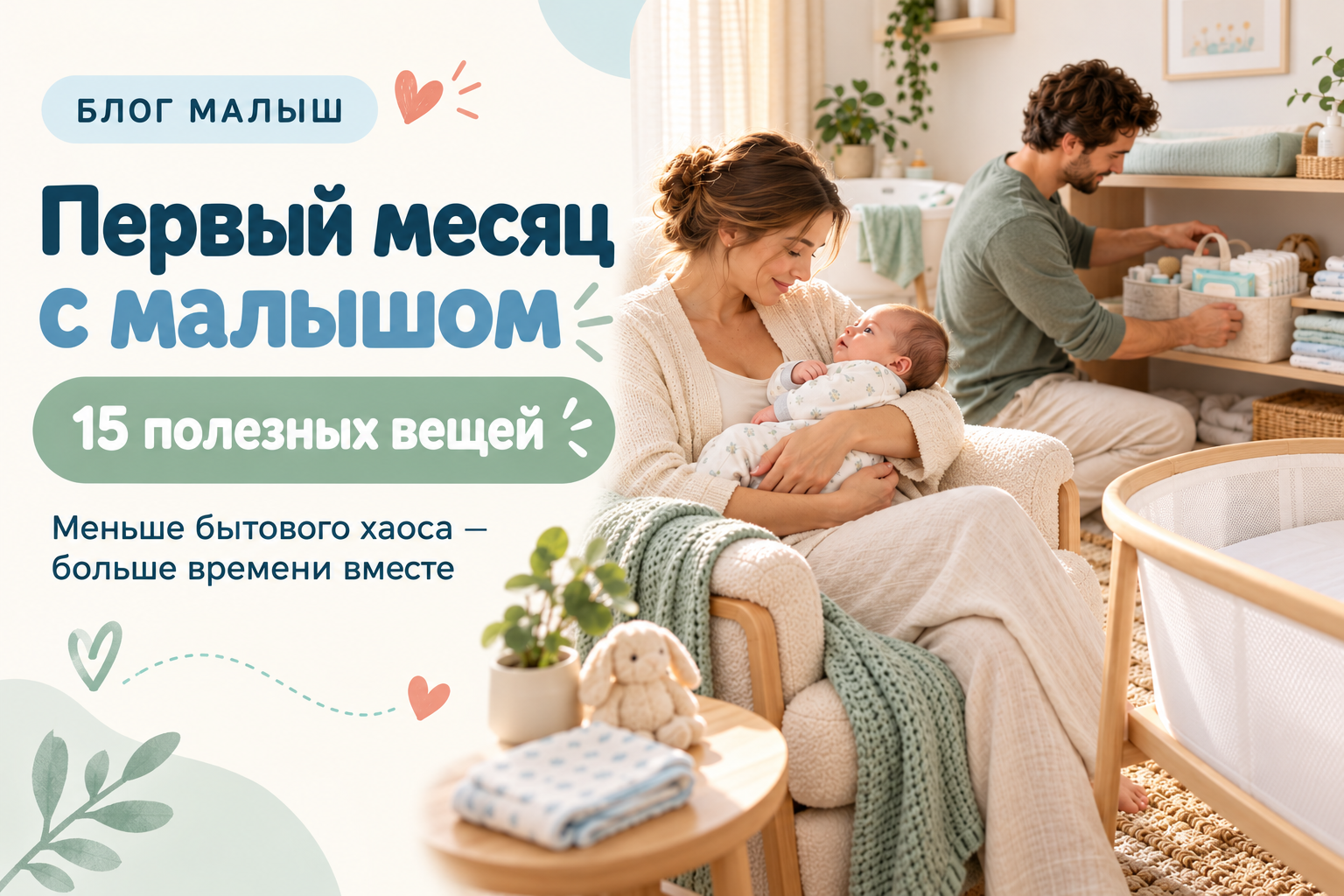 Первый месяц с малышом: 15 вещей, которые спасают родителей от бытового хаоса Первый месяц с малышом: 15 вещей, которые спасают родителей от бытового хаоса