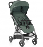 Детская коляска Oyster Atom Olive Green с накидкой на ножки