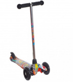 Suncolor Самокат Трехколесный Mars kids mini light / цвет граффити 