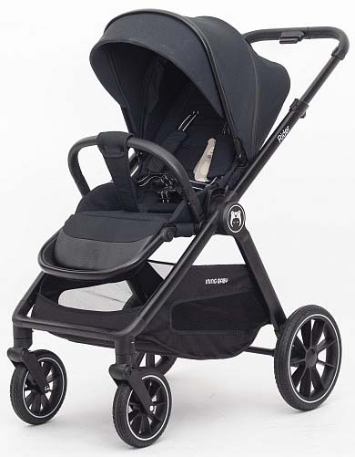 Ining Baby Коляска 2 в 1 Rider KR345 / цвет Black (черный)