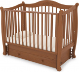 Гандылян Детская кроватка Моника универсальный маятник / цвет вишня