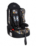 Siger Автокресло для детей серия Disney, Драйв / группа I/II/III /  Микки Маус футбол черный