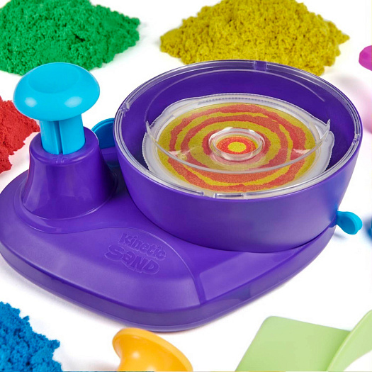 Kinetic Sand Кинетический песок Цветной вихрь