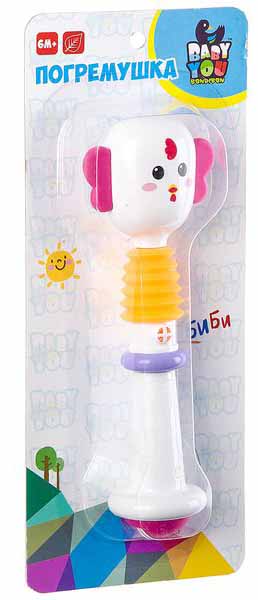 Bondibon Погремушка развивающая "Птичка"