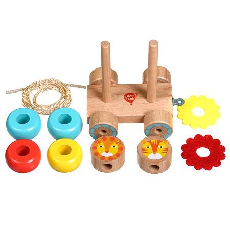 Lucy & Leo Каталка-пирамидка Лев и Львица