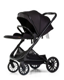 Babylux Детская прогулочная коляска XR / цвет Black frame/Black Oxford
