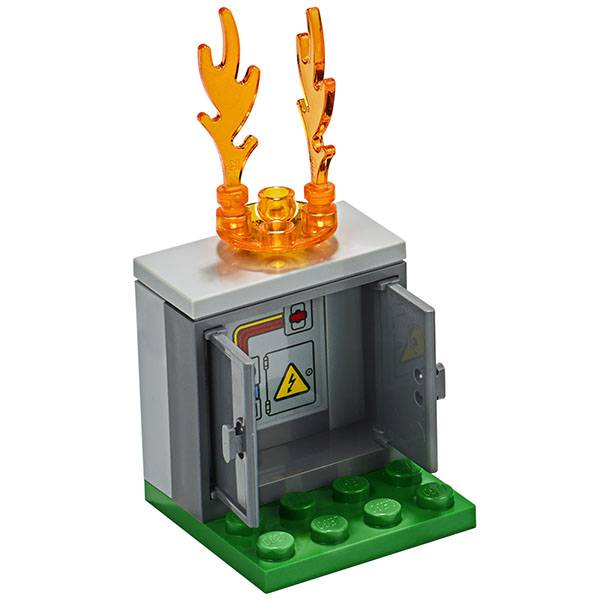 Lego City Конструктор  Город Грузовик начальника пожарной охраны