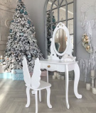 Little Wood Home Туалетный стол "Маленькая Леди" 60 см. / цвет золото