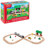 1Toy Goodok Железная дорога, 39 деталей
