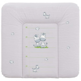 Ceba Baby Матрац пеленальный 70*75 см мягкий на комод / Zebra grey