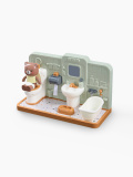Игрушечный набор ванная Happy Baby HAPPY BATHROOM, игрушки для девочек и мальчиков, игровой набор с медвежонком