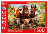 Умные игры Пазл «Весёлая ферма» из серии «Удивительный мир»